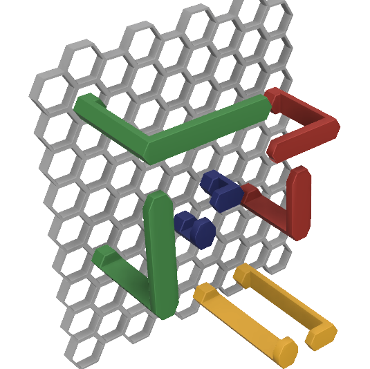 Item Holders / Hooks Collection for Honeycomb Wall | HSW