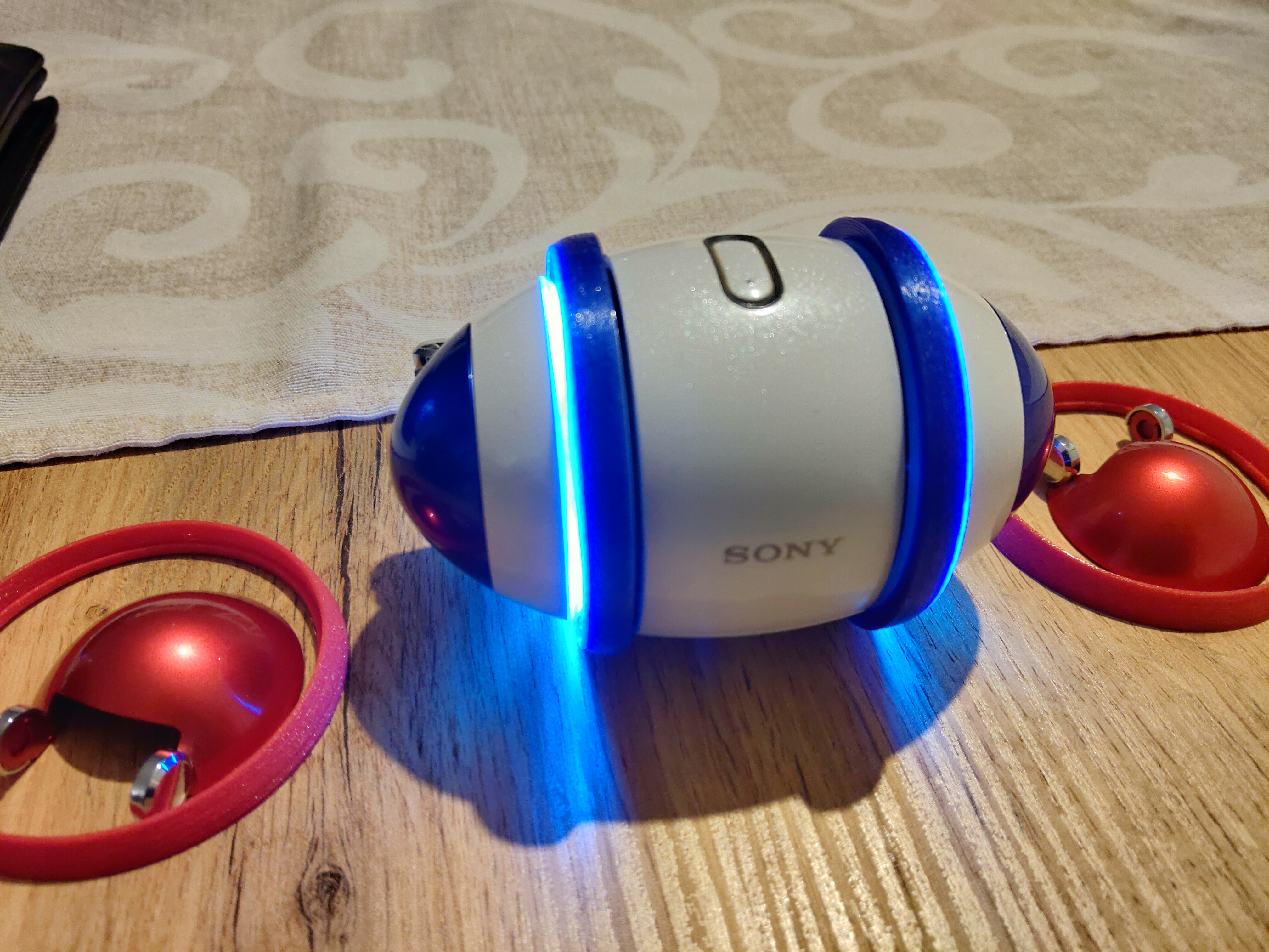3D printed wheels for Sony Rolly