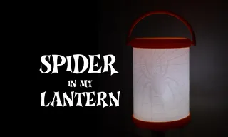 Halloween Spider Lantern