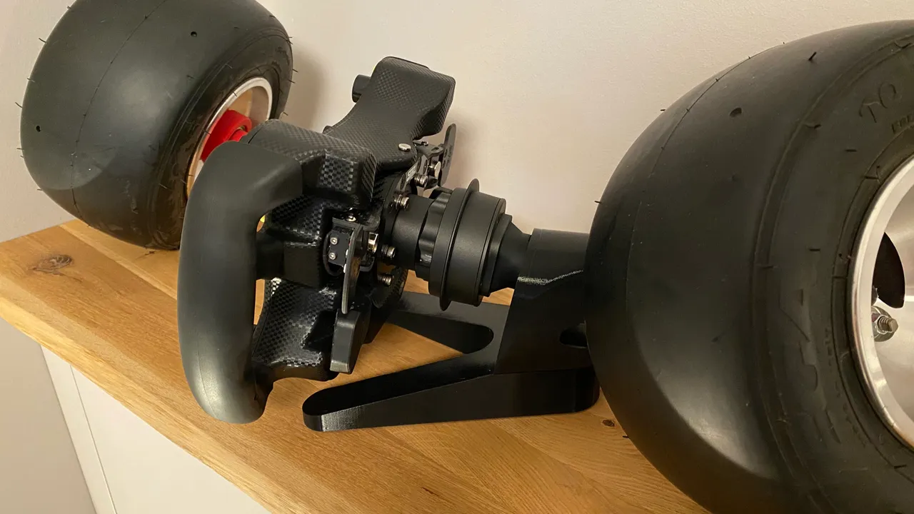 FANATEC QR2 Wheelbase-Side Adapter for a display stand by Martin 