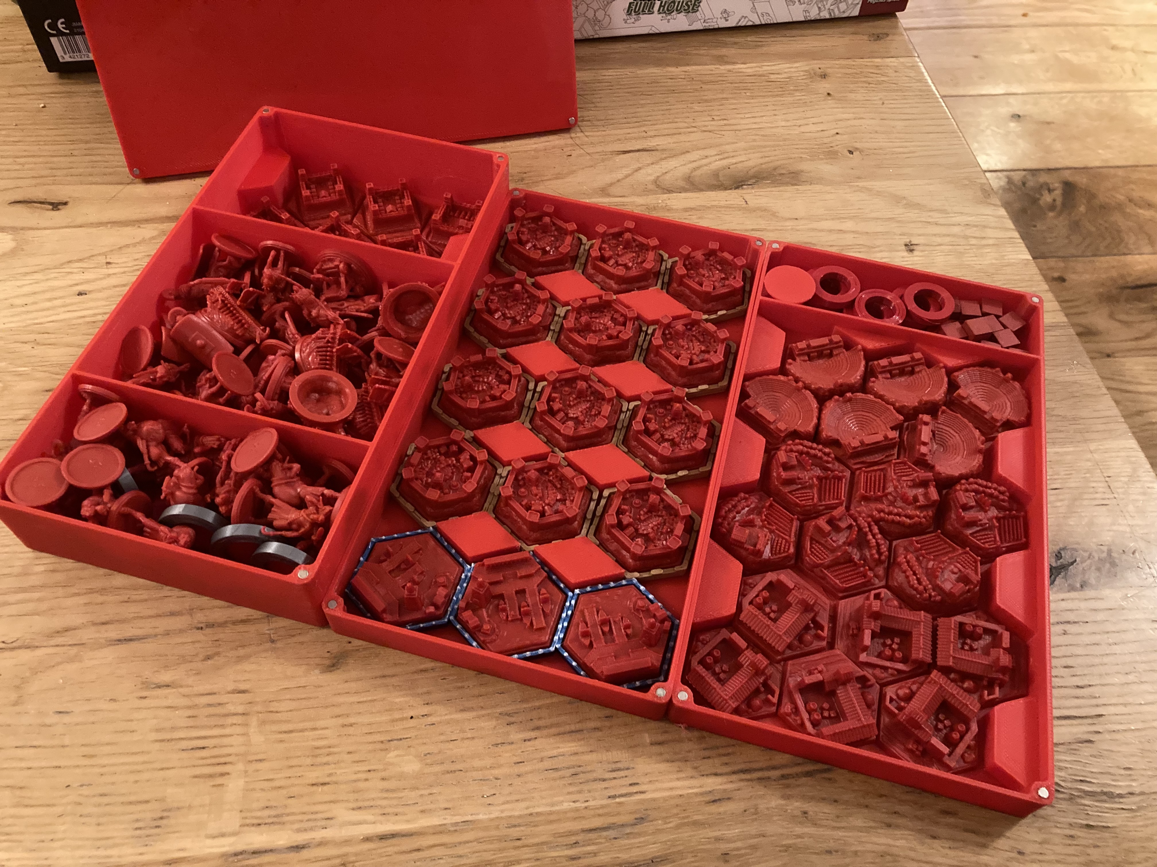 Player trays for Mosaic - A Story Of Civilization