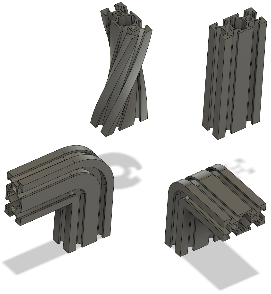 2040 Extrusion With Sketch