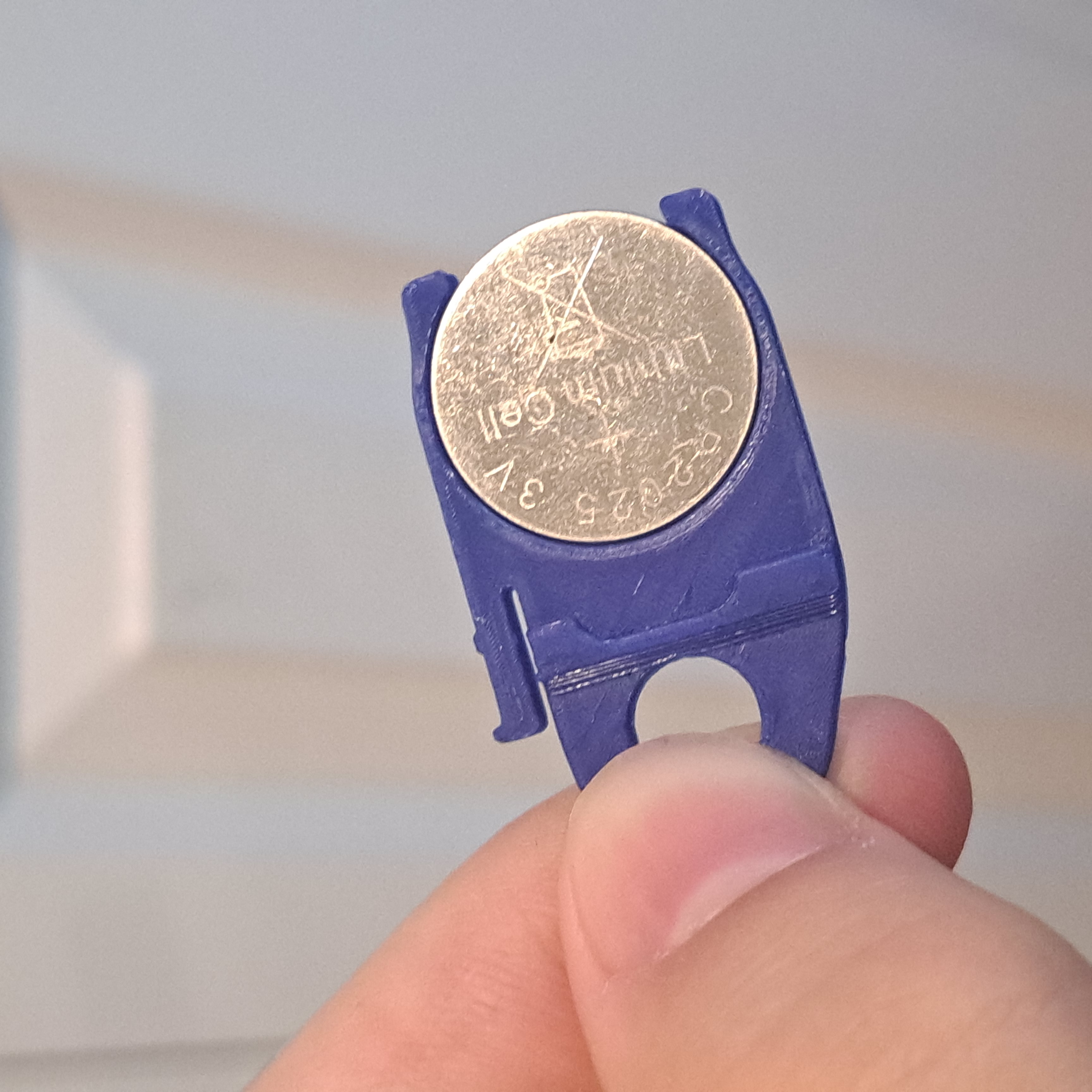 LED Battery Tray Holder by ScroffyToffee Download free STL model