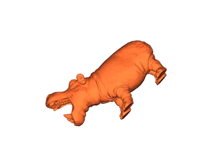 3D Printable Hippo - Hippopotamus STL File by Locus Prints, Download free  STL model