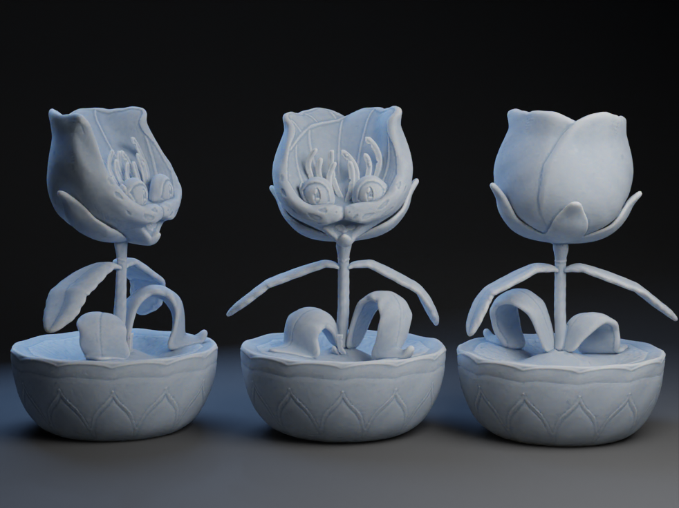 Cat Flower