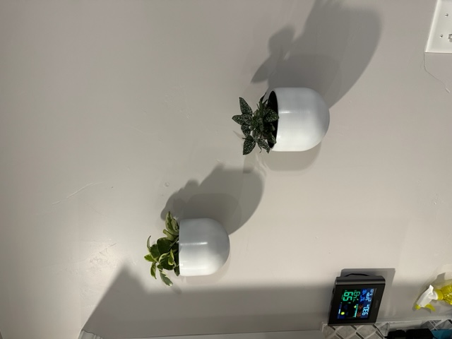 Wall hanging pot planter