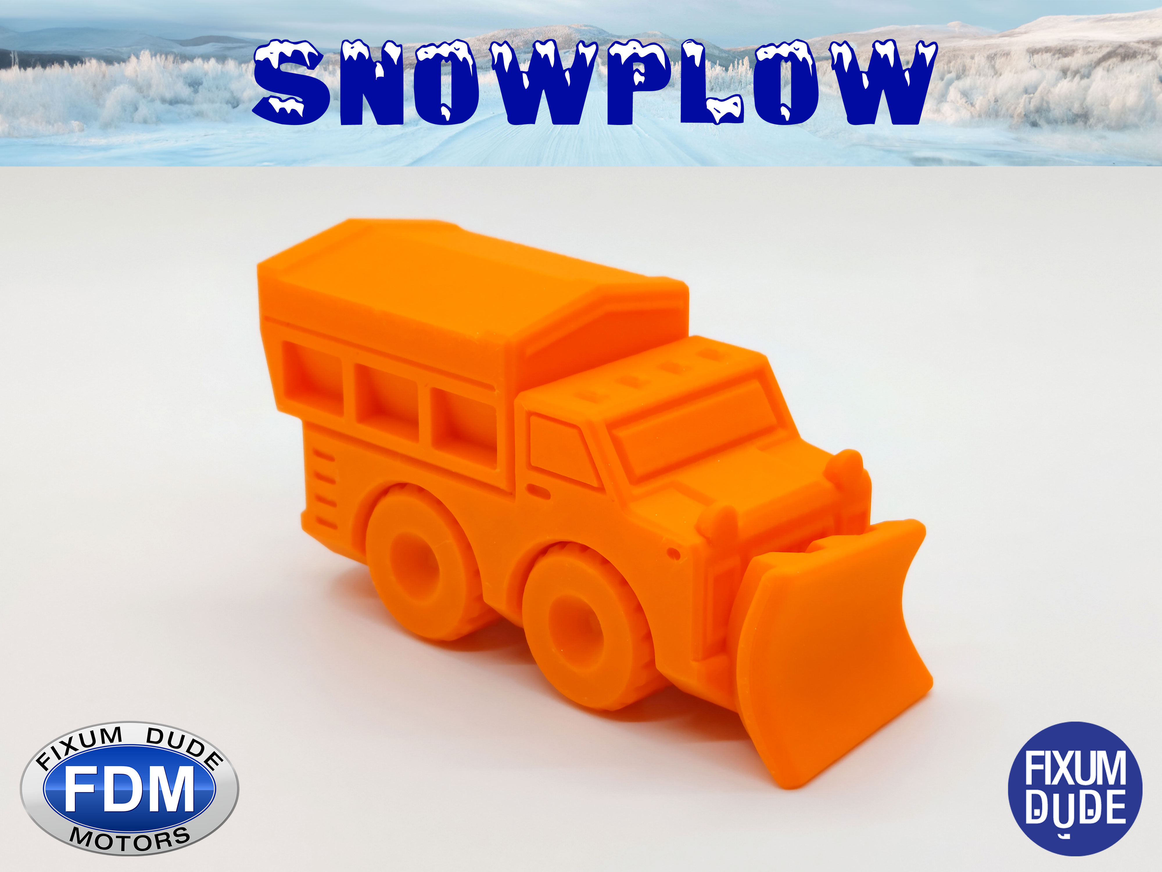 Fixum Dude Motors PiP Snowplow