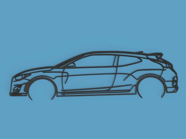 Veloster N Silhouette
