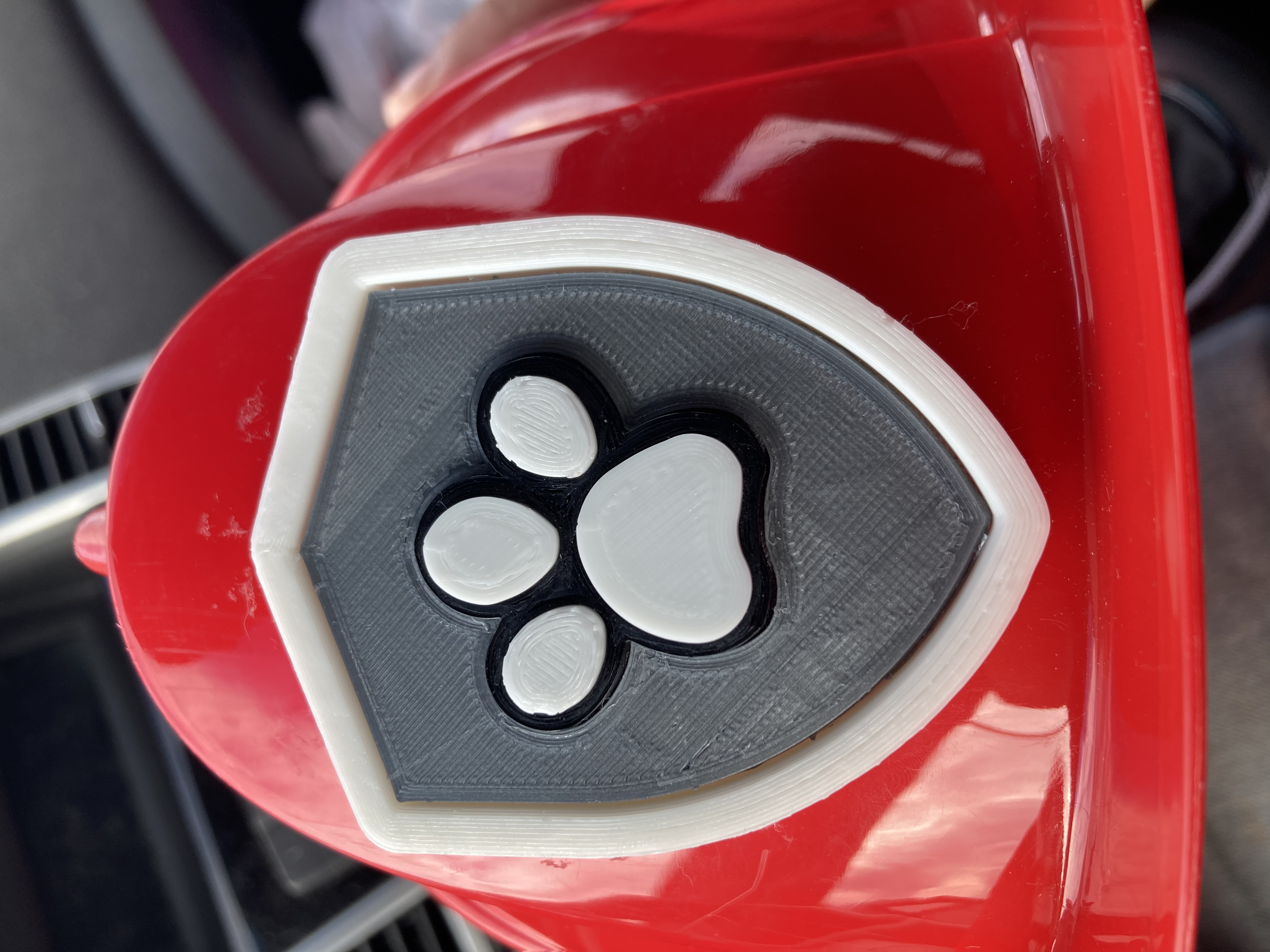 Paw Patrol Badge for Marshall's Fireman Hat