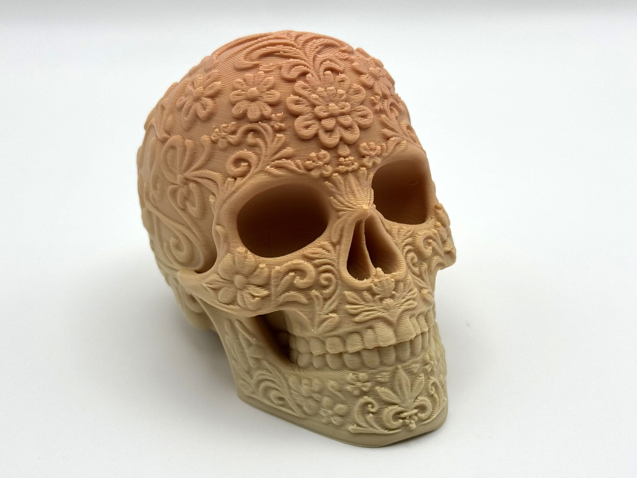 Flower Ornament Skull