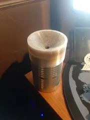 soup can ashtray