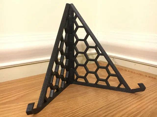 Print-in-Place Foldable Tablet/Picture Frame Stand