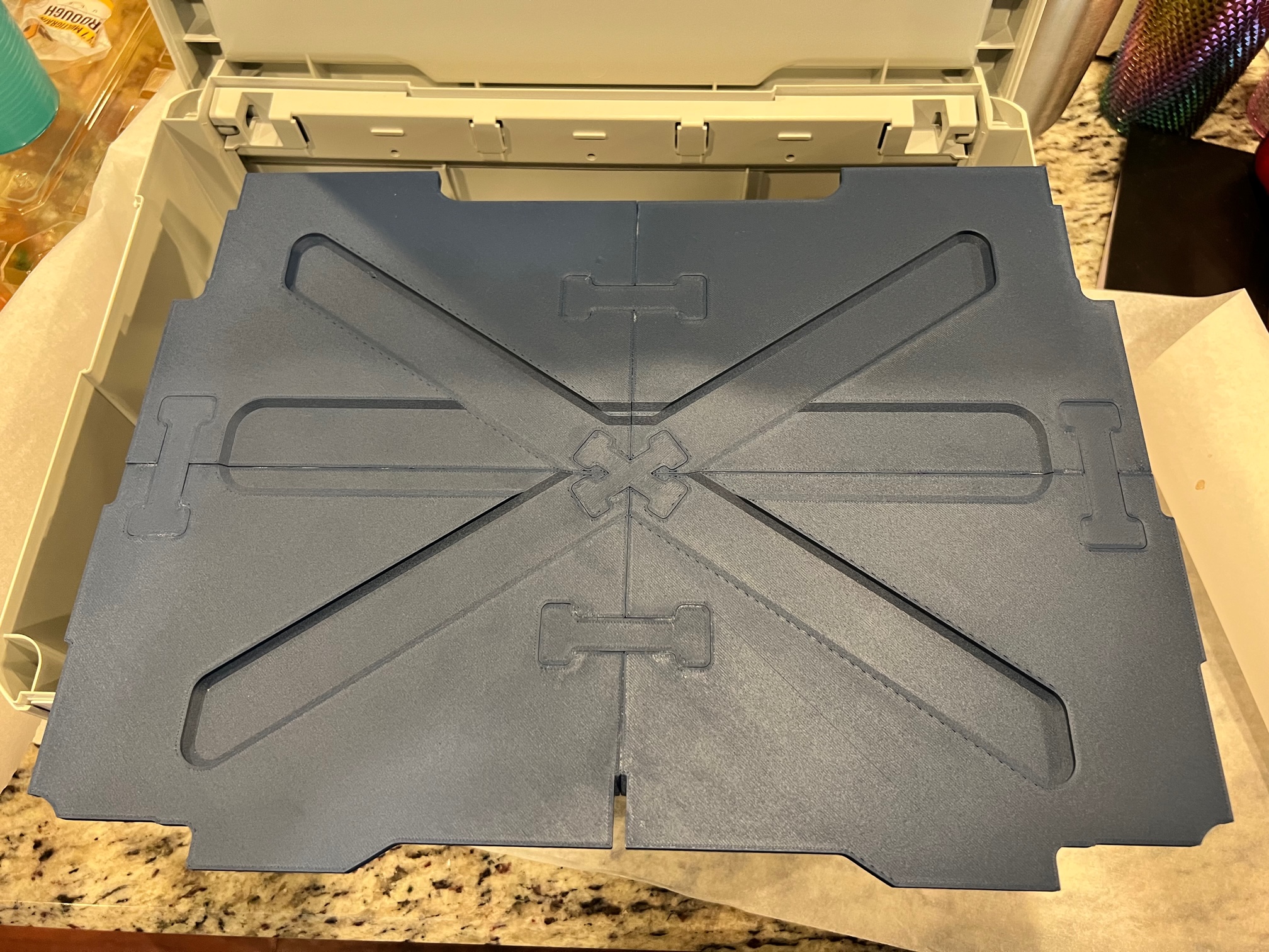 Miniatura 2 do modelo 3D TLoc Systainer Flat Base Insert
