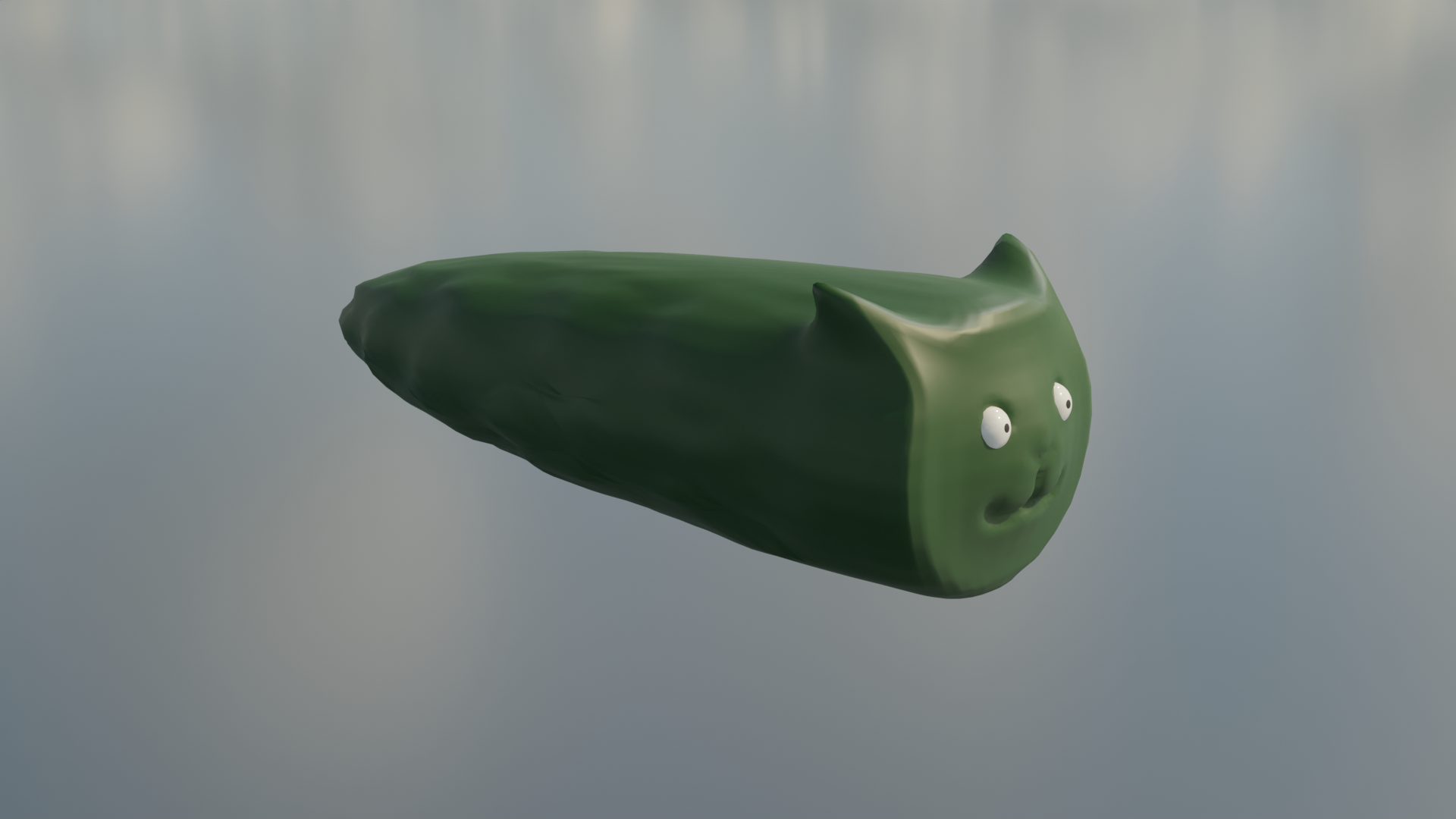 Pickle cat!! by Cyan_Siyan Download free STL model