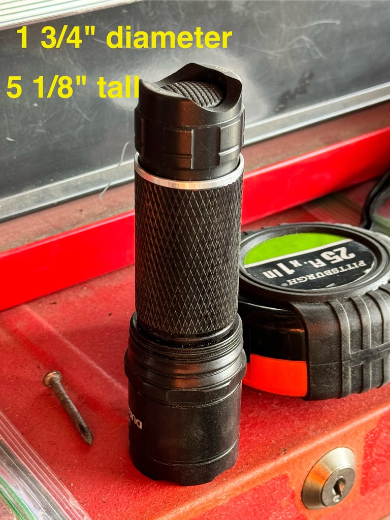 Flashlight Holder by mscalora | Download free STL model | Printables.com