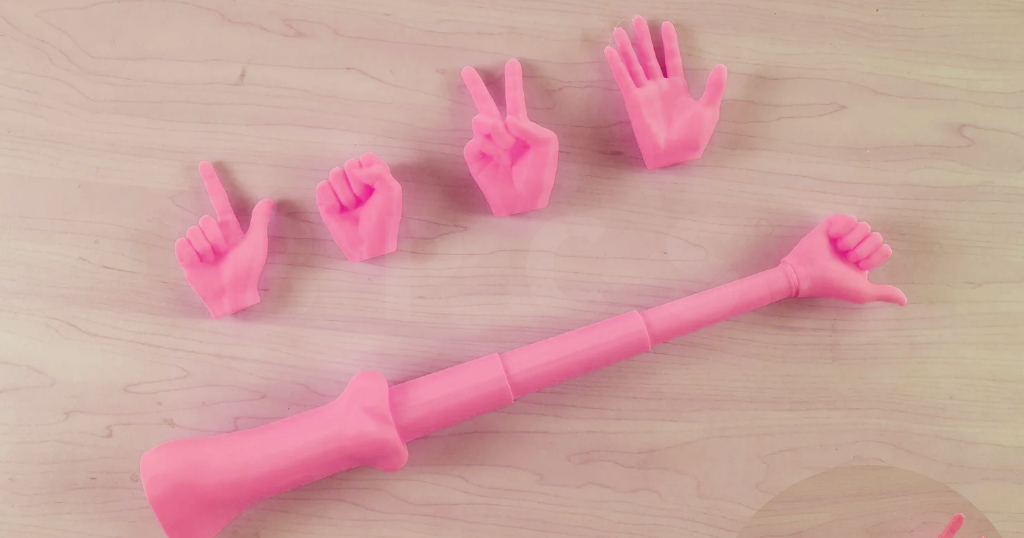 Extendable arm (assembly) by BPCS Download free STL model