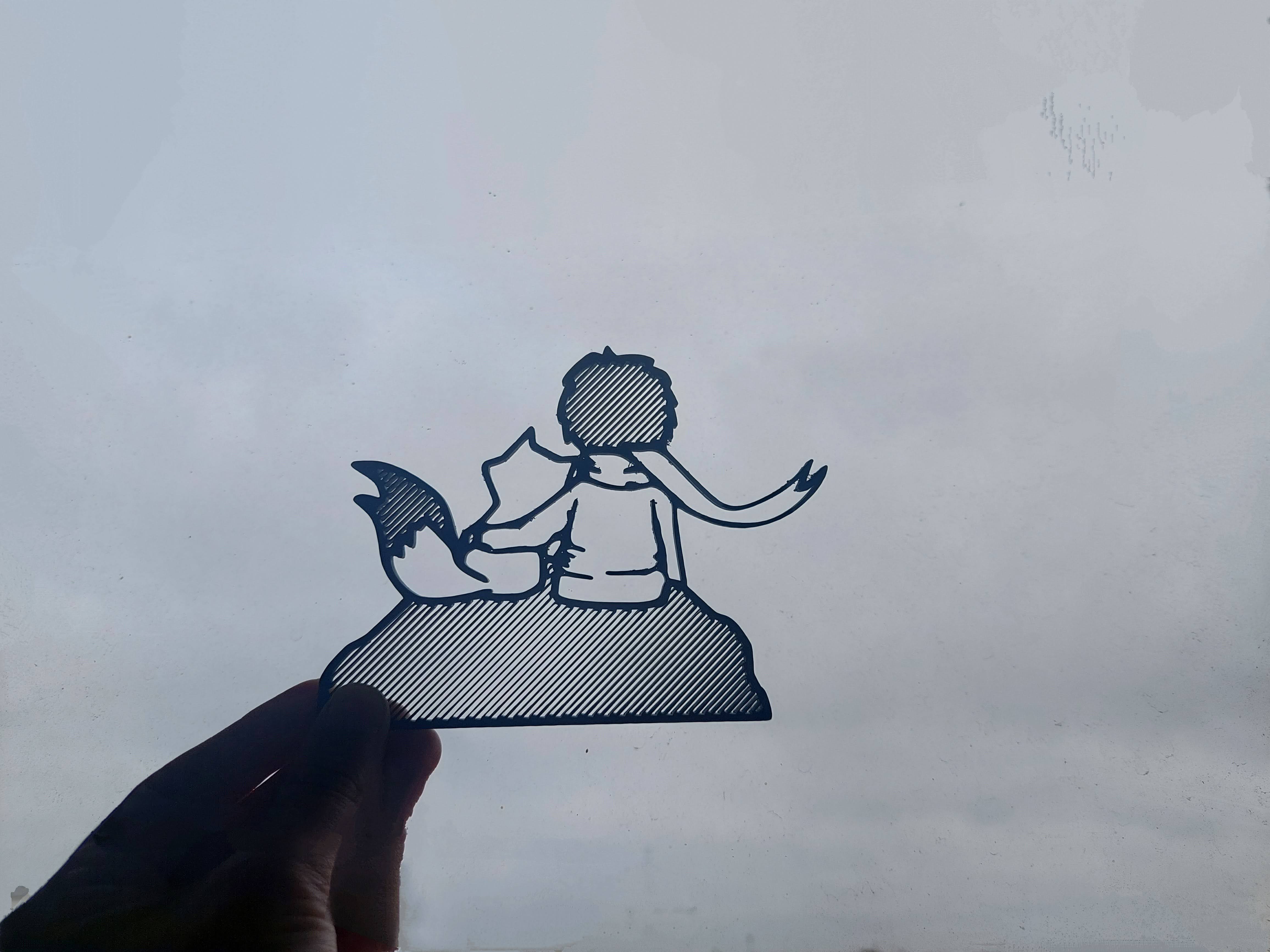 Little prince silhouette