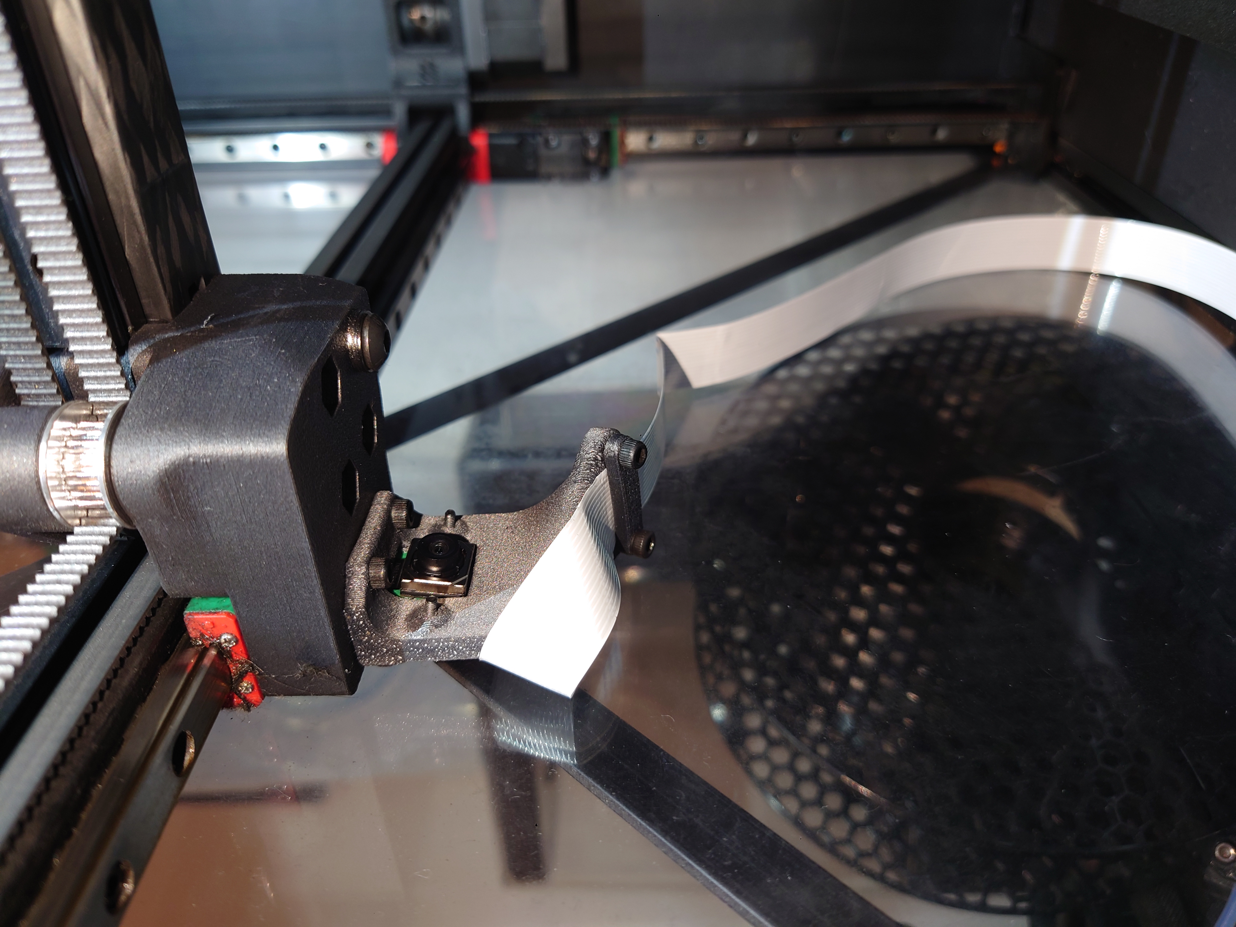 Voron gantry mount for Pi camera 3 (wide angle)