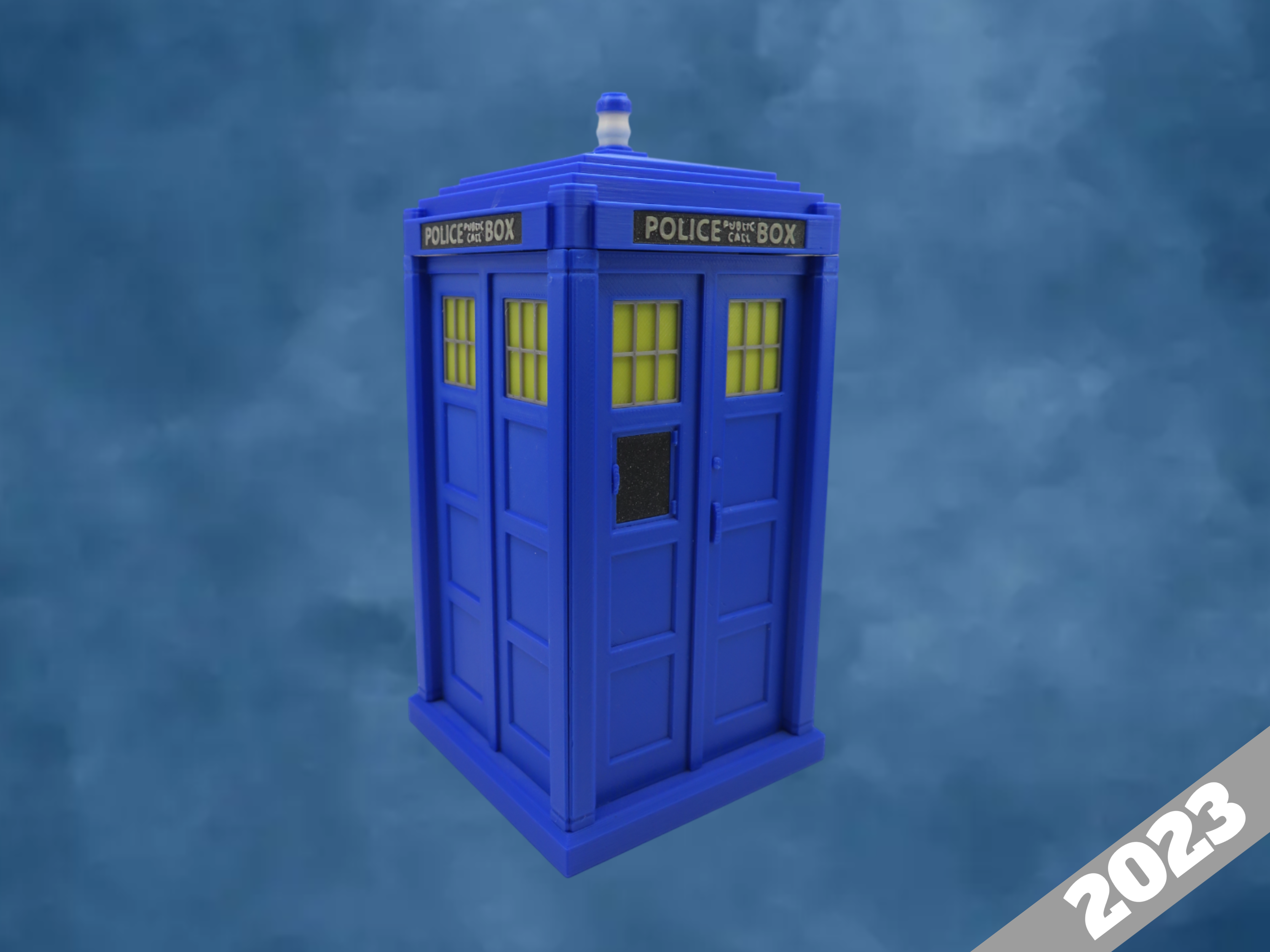 Doctor Who - Tardis 13/14/15th Doctor EXTERIOR 2018-23 NO SUPPORTS and GLUE