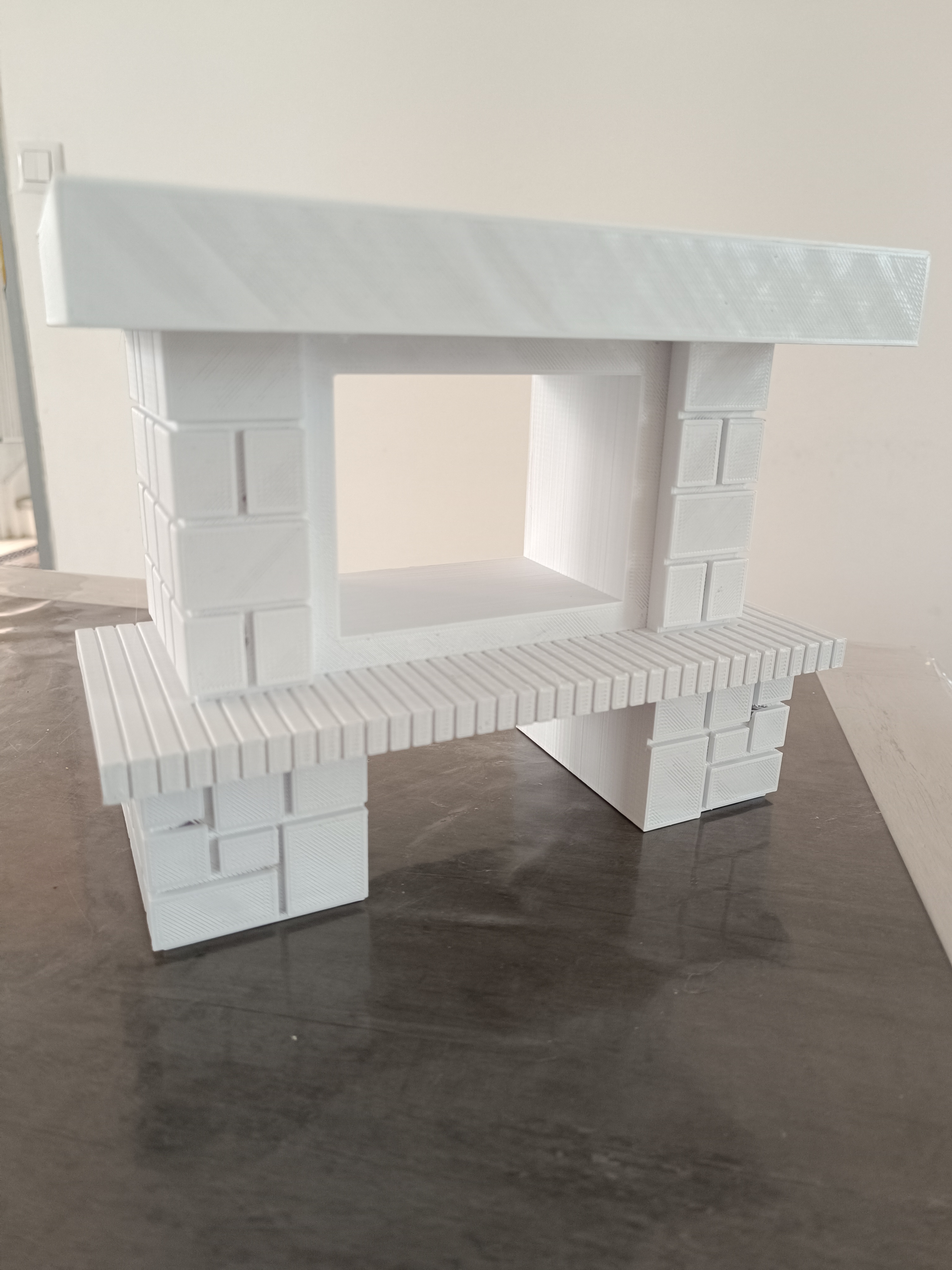 Barbie's fireplace / Cheminée pour barbie