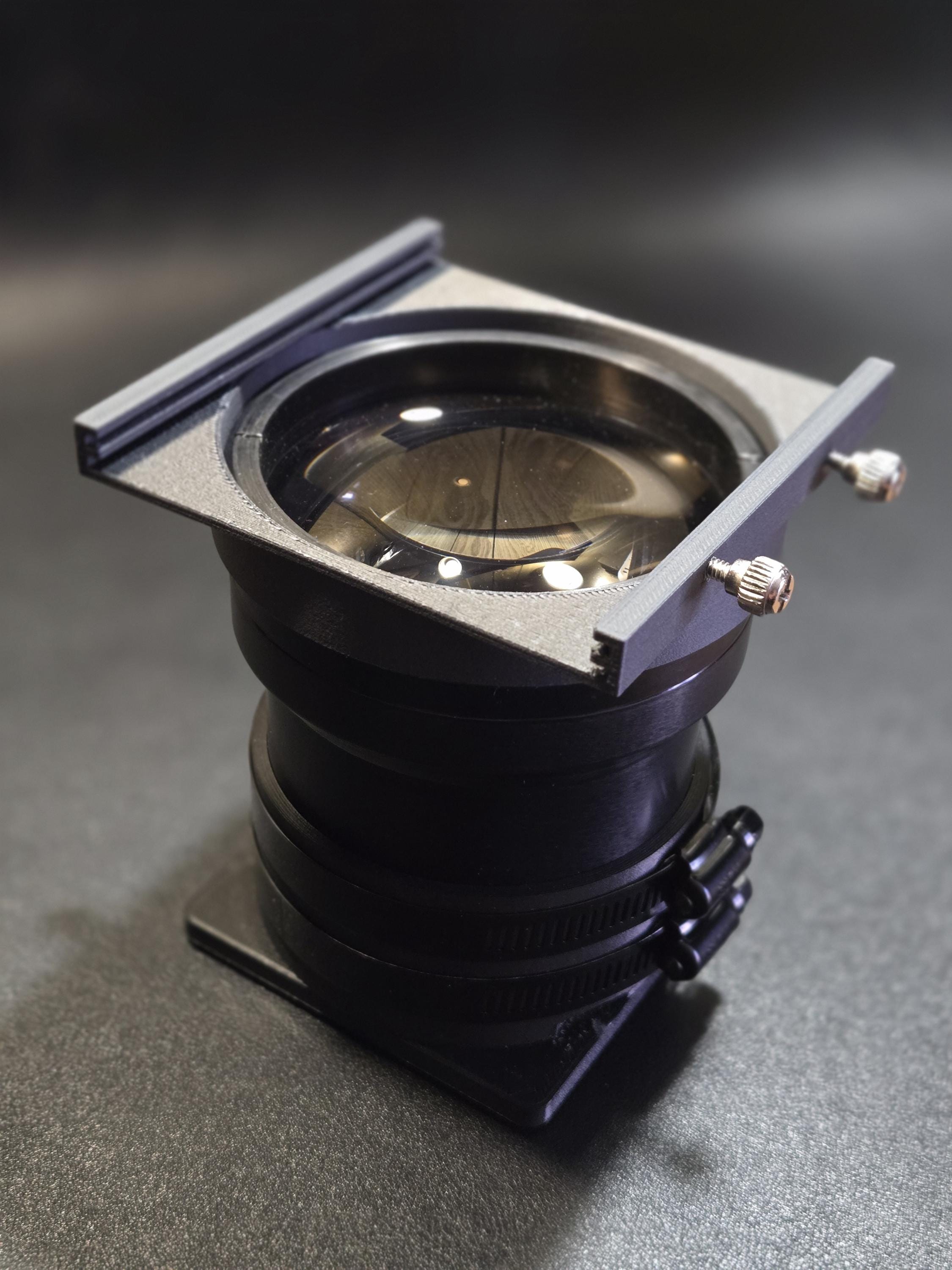 100mm Square Filter Adapter for Projector Lenses. Parametric