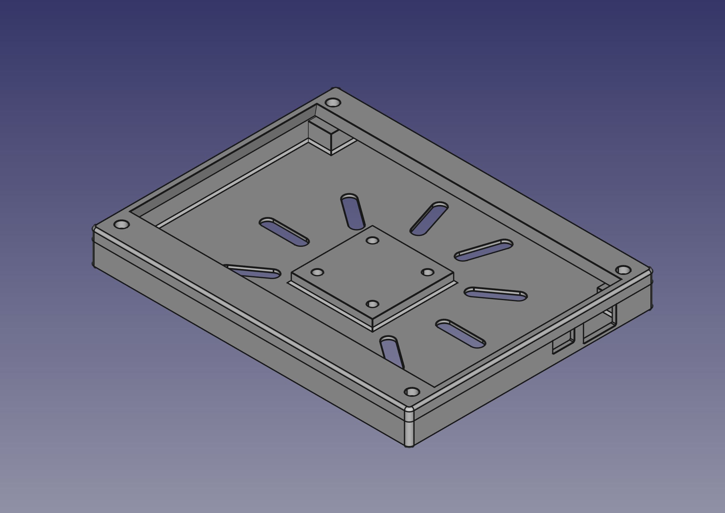 waveshare 7 inch display case 3d print