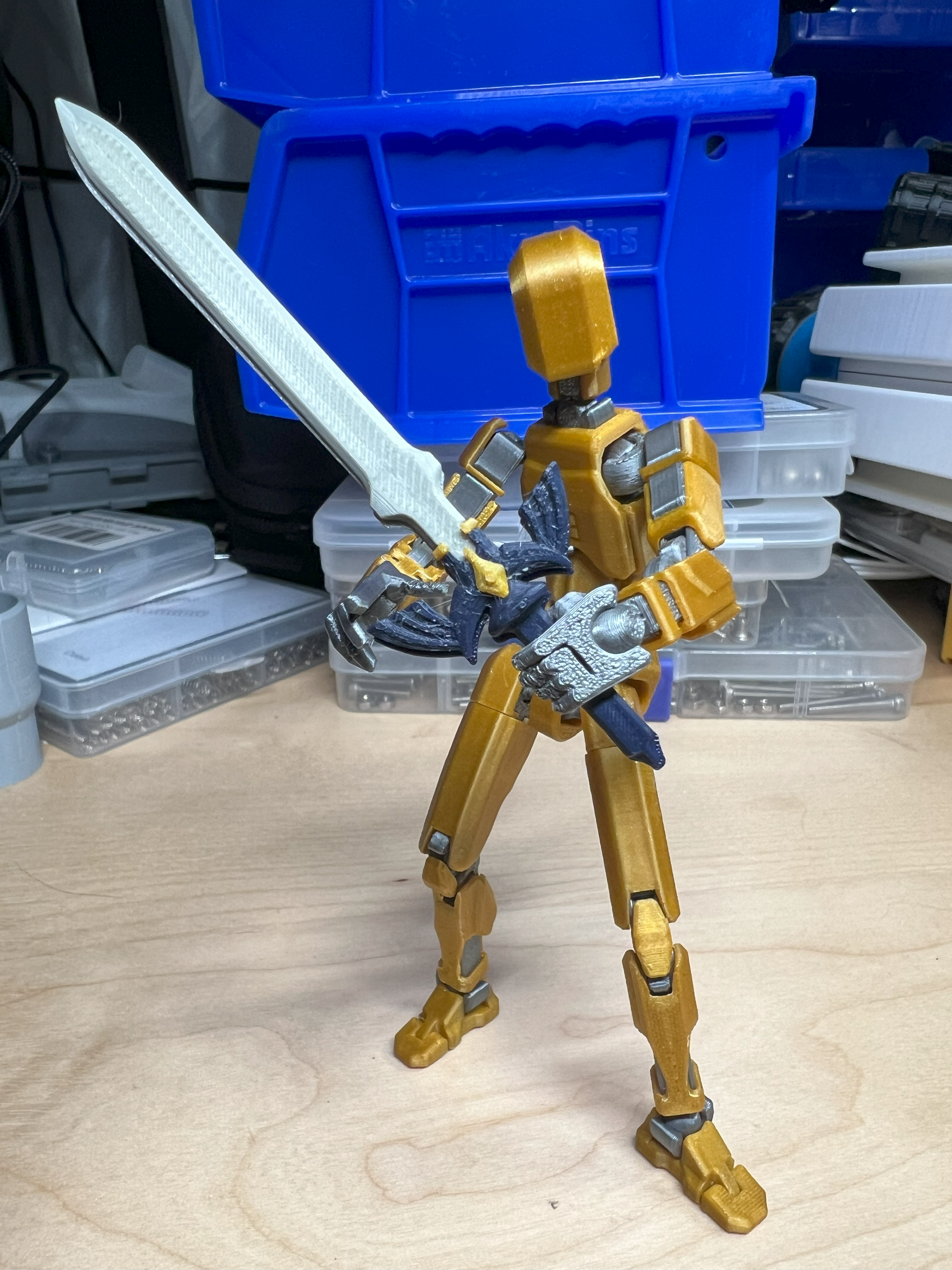 Miniatura 2 do modelo 3D Master Sword for DUMMY 13