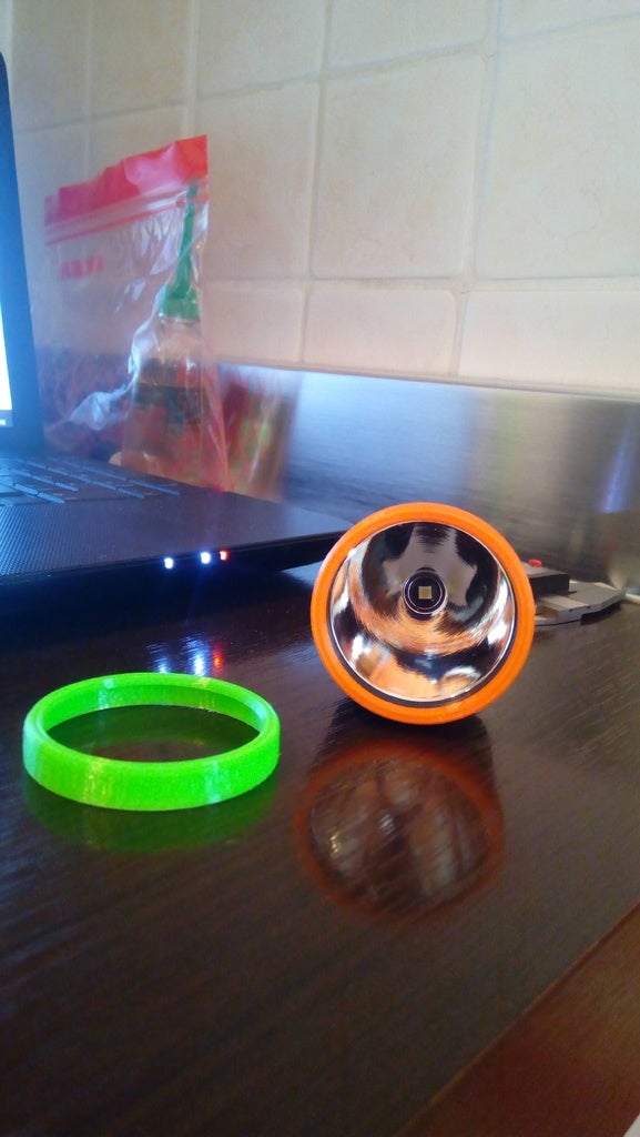 Nitecore P30 flashlight front ring cover