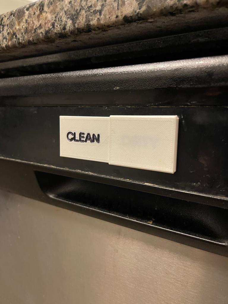 EasySlide Dishwasher Indicator Slider by M. Download free STL