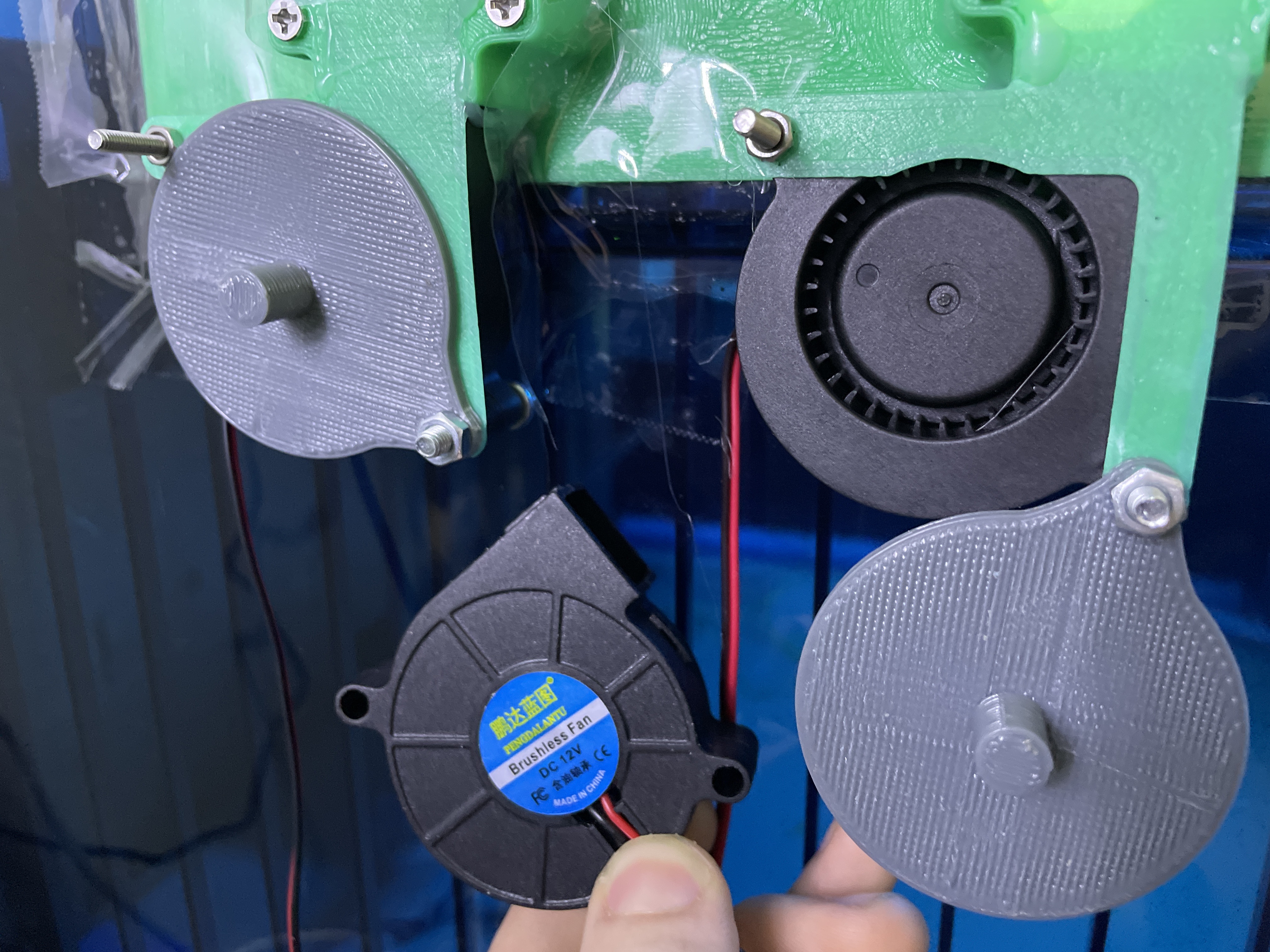 5015 blower rotatable fan cover with handle
