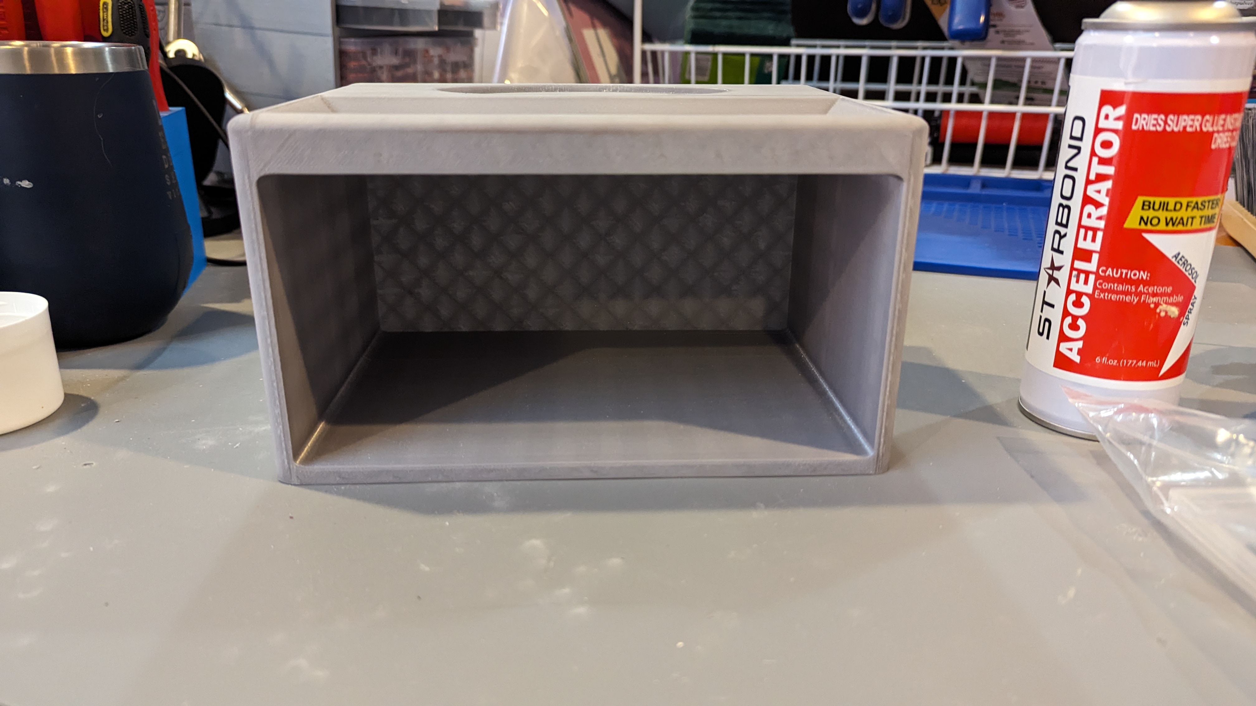 Bedside alarm clock stand and drawer by EDGeProjects Download free