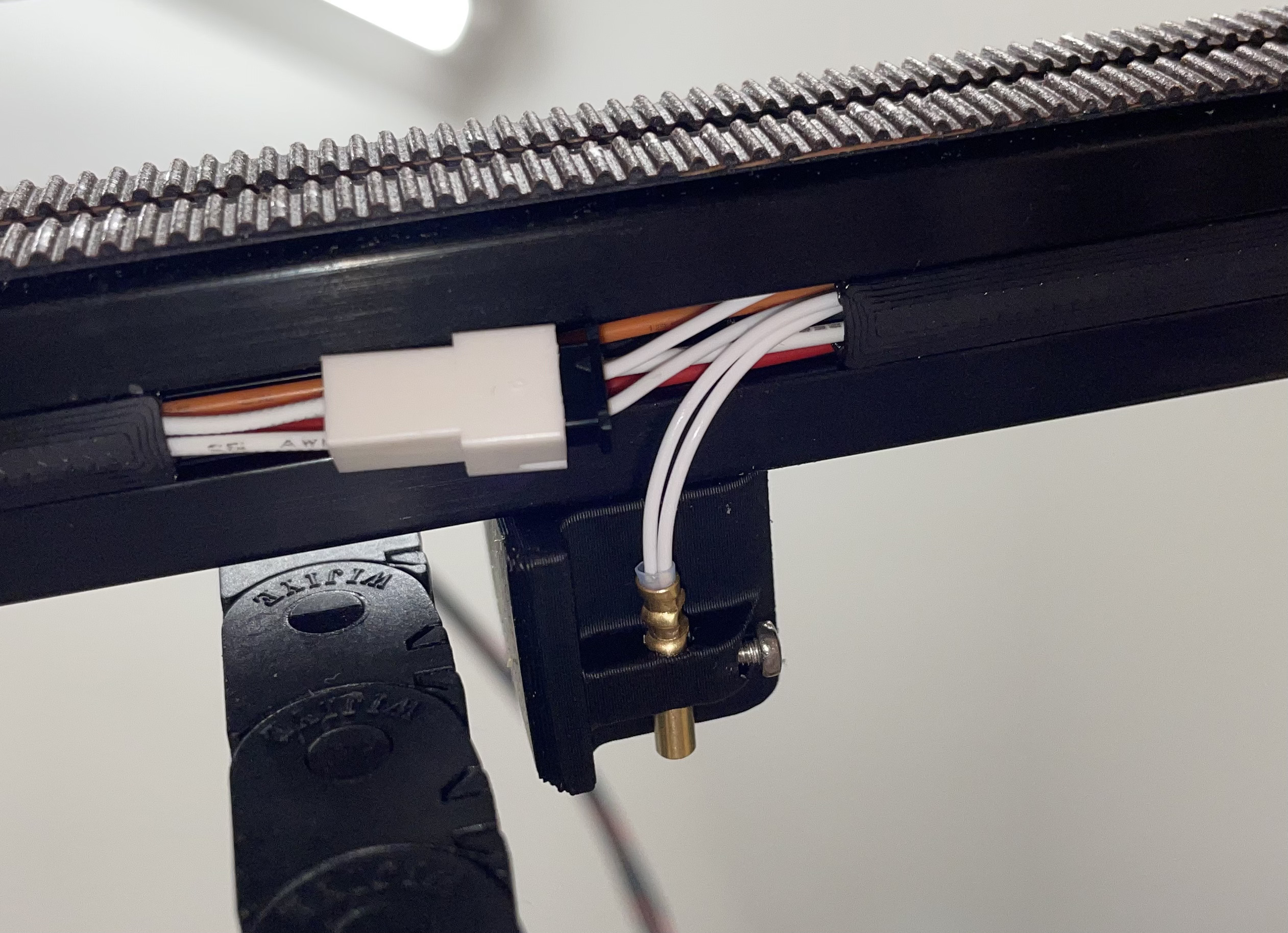 Voron 2.4 Z Chain Guide Chamber Thermistor Mount By Arek | Download ...