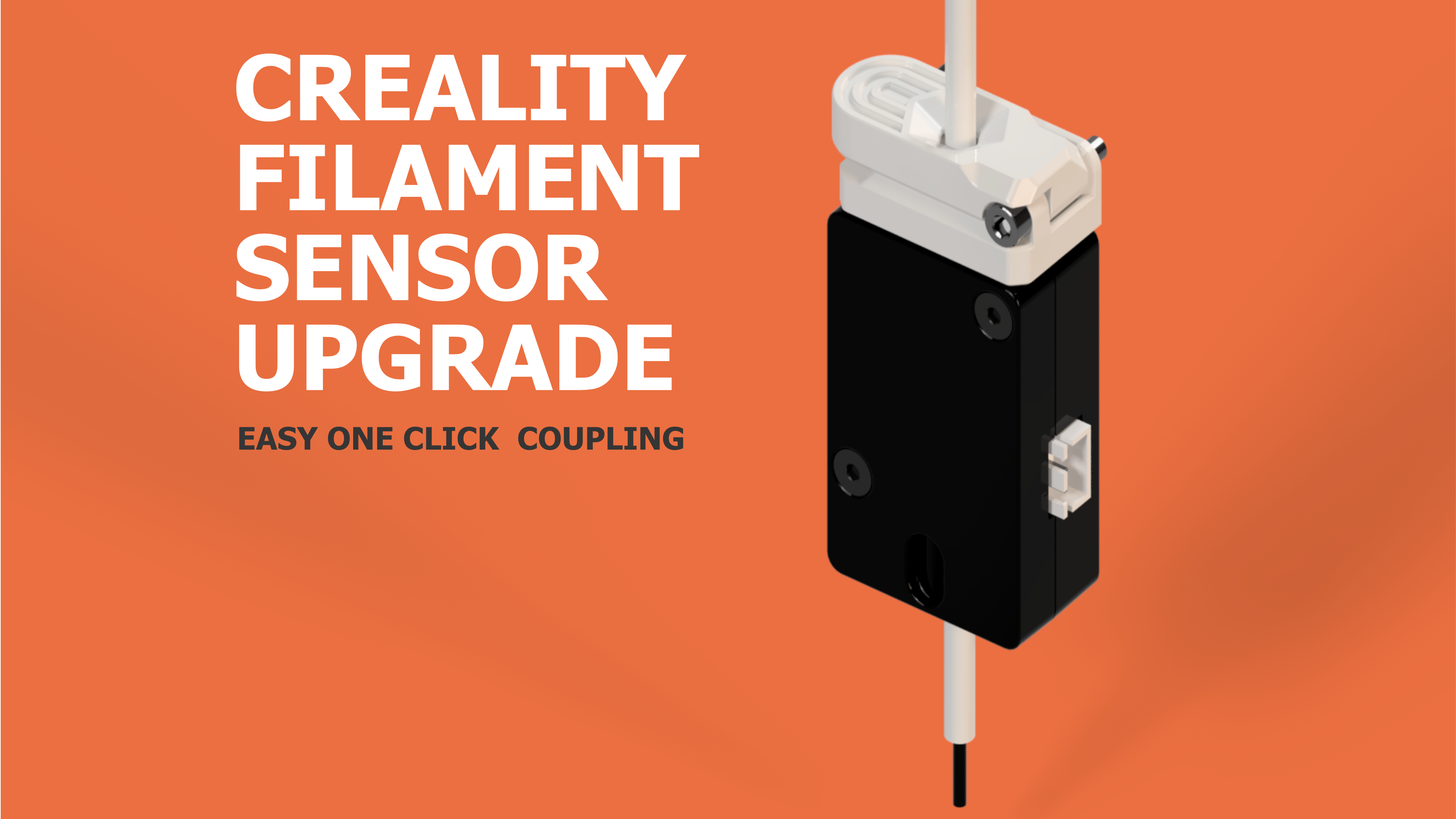 Creality K1 Filament Sensor Upgrade 3D model thumbnail