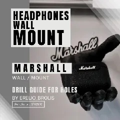 Headphones wall mount (Marshall) / helping hand V01
