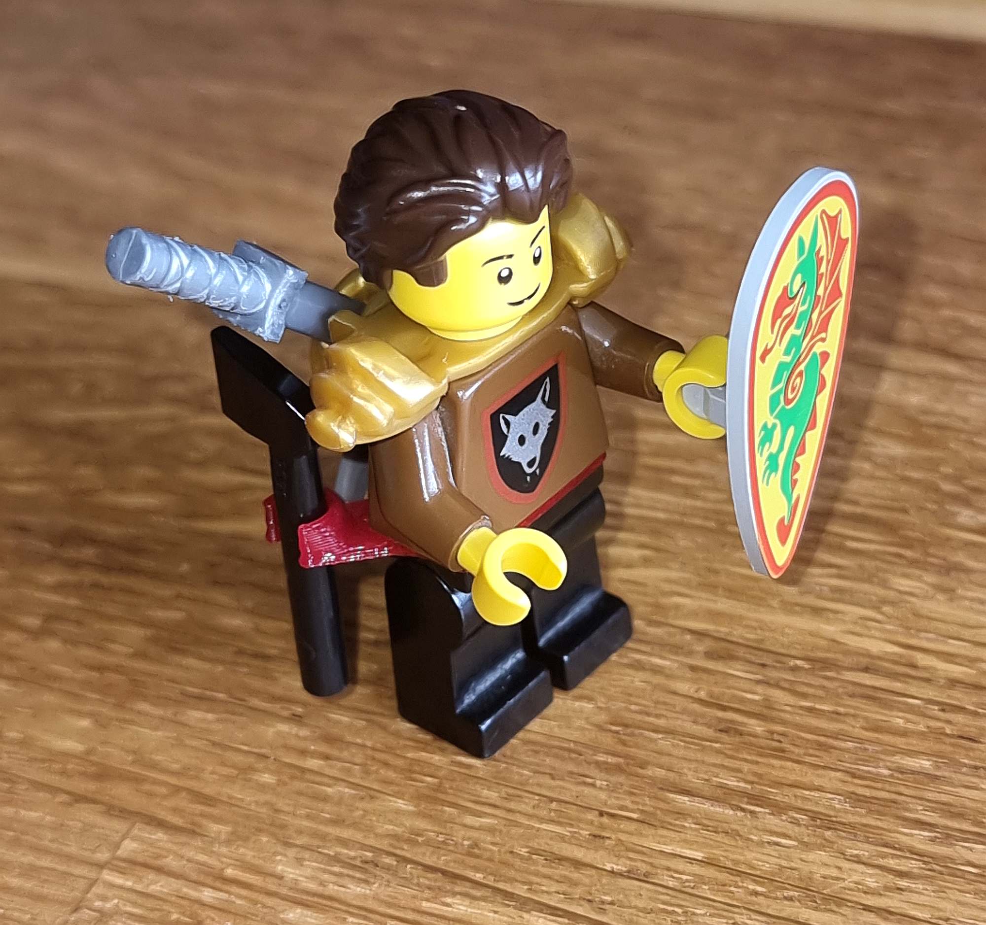 LEGO figure accessory belt / holder