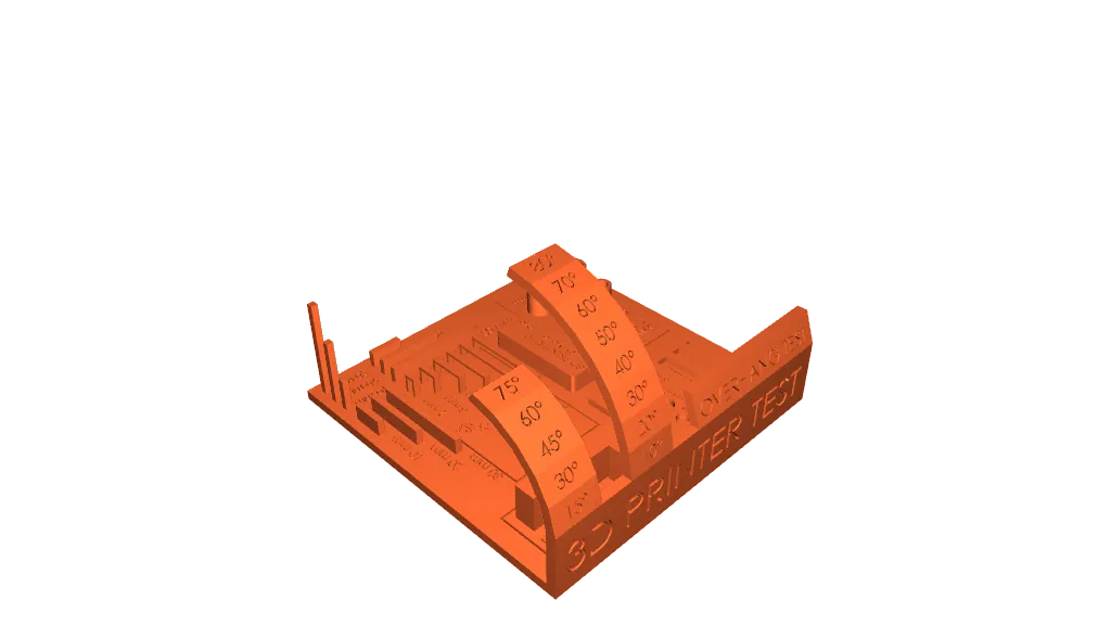 3D Printer Test by C&C 3D Factory | Download free STL model ...