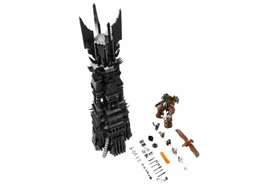 The Tower of Orthanc Lego set (Uni color and Multi color)