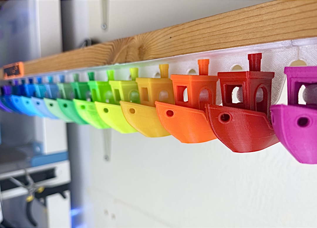 Benchy Display Rack Holder by MrViddy | Download free STL model ...