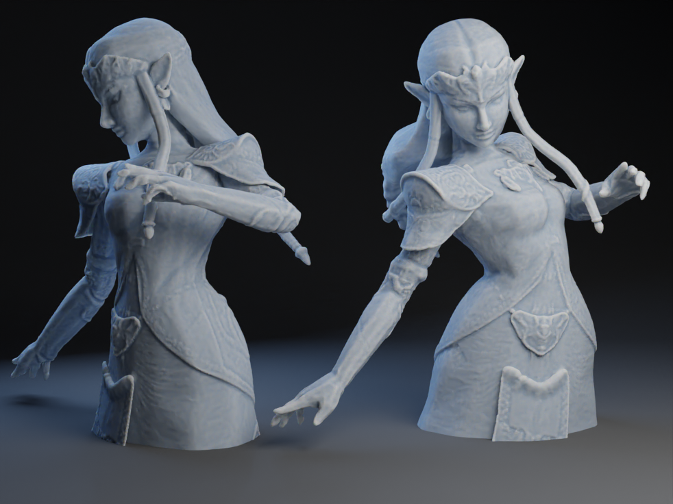 Princess Zelda by Peter Farell | Download free STL model | Printables.com