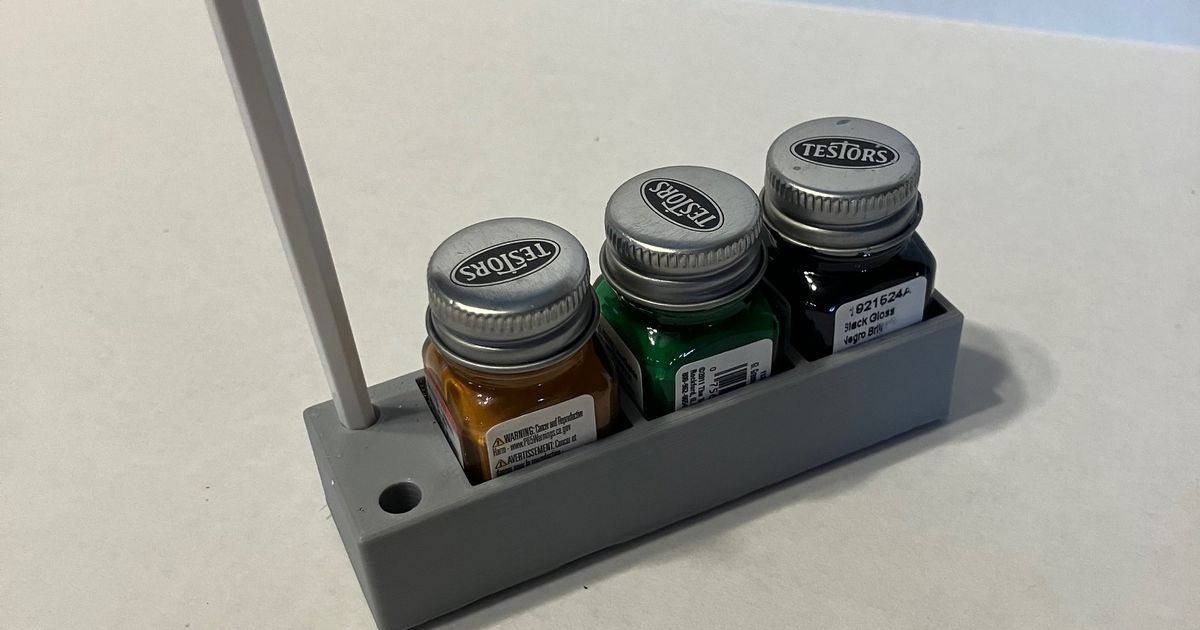 Paint Holder by Filament Designs Download free STL model