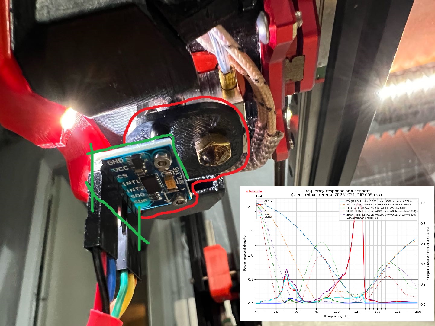 adxl345 nozzle mount dragon hf