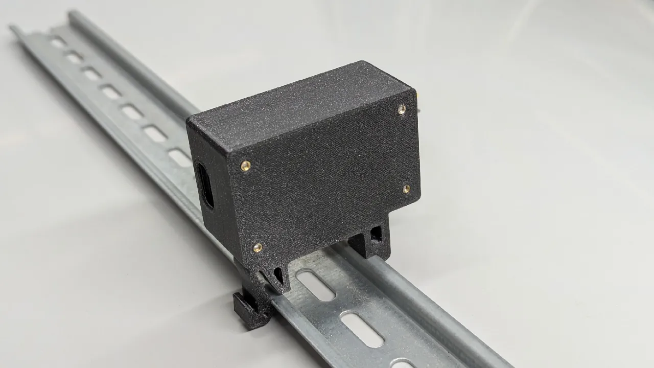 Victron2MQTT Case V2 (Hutschiene + thread inserts) by ps915