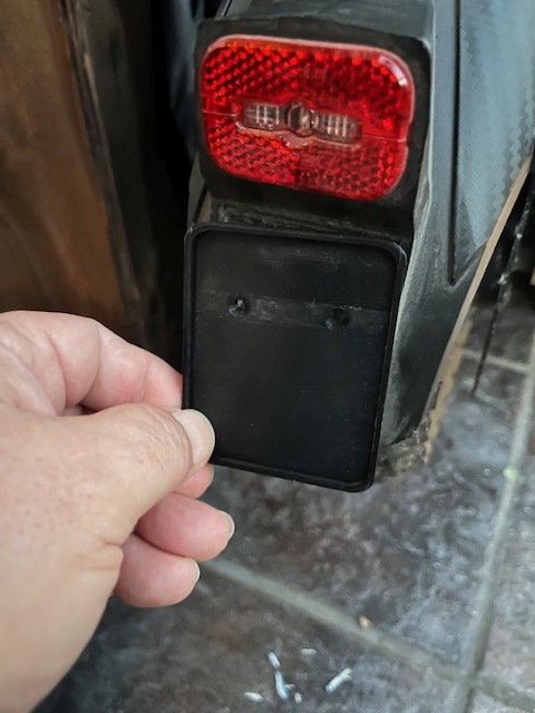 Escooter Nummernschild Kennzeichen Platte IOHawk Legacy u.A.