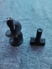Knebel und Schnecke für M3x30 mit Innensechkant und Einschmelzmutter
