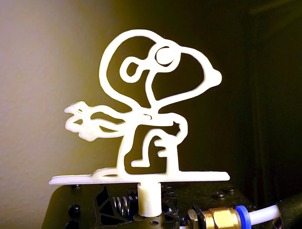 Extruder Spinner - Peanuts' Snoopy "The Flying Ace" - Monoprice Select ...