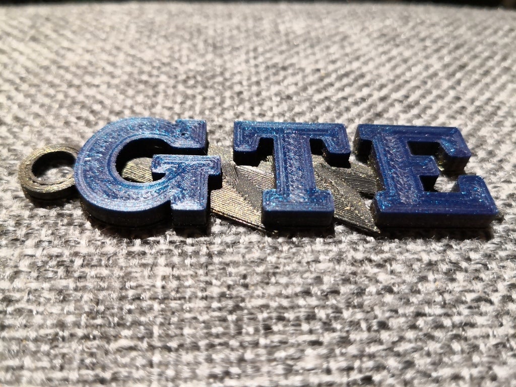 VW GTE keychain