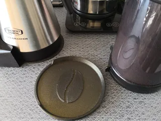 3D Printable Coffee Lid Stopper by Mike