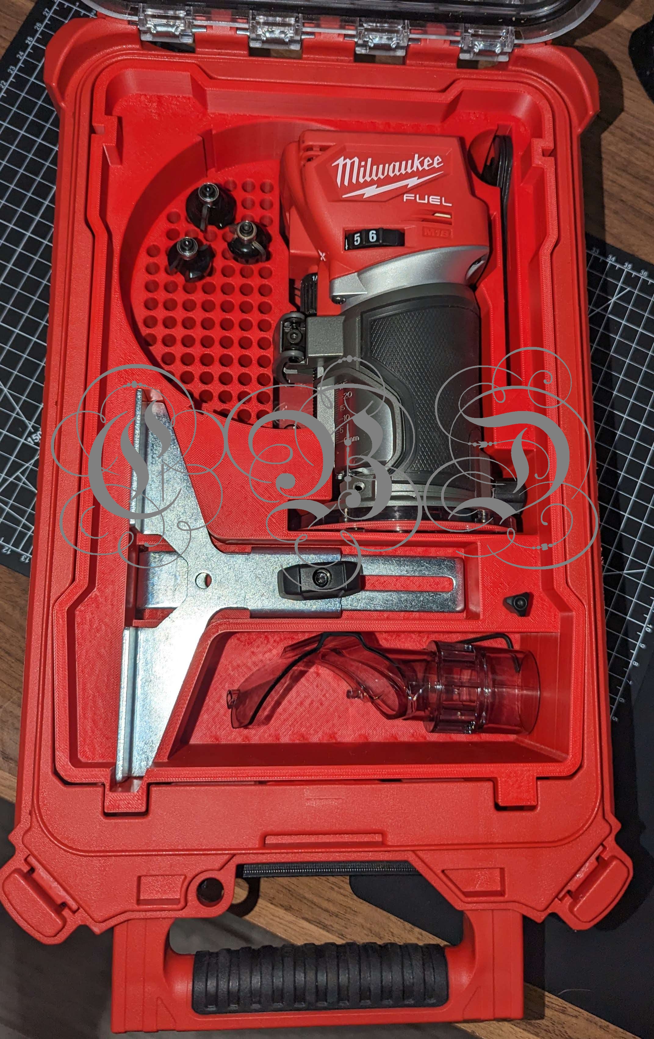 Milwaukee Packout Compact Organizer - Router Insert + Blank Insert by ...