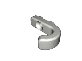 Skadis tentacle hook by hellgy, Download free STL model