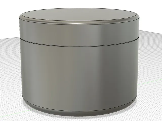 Dose mit Gewindedeckel / Can with threaded lid